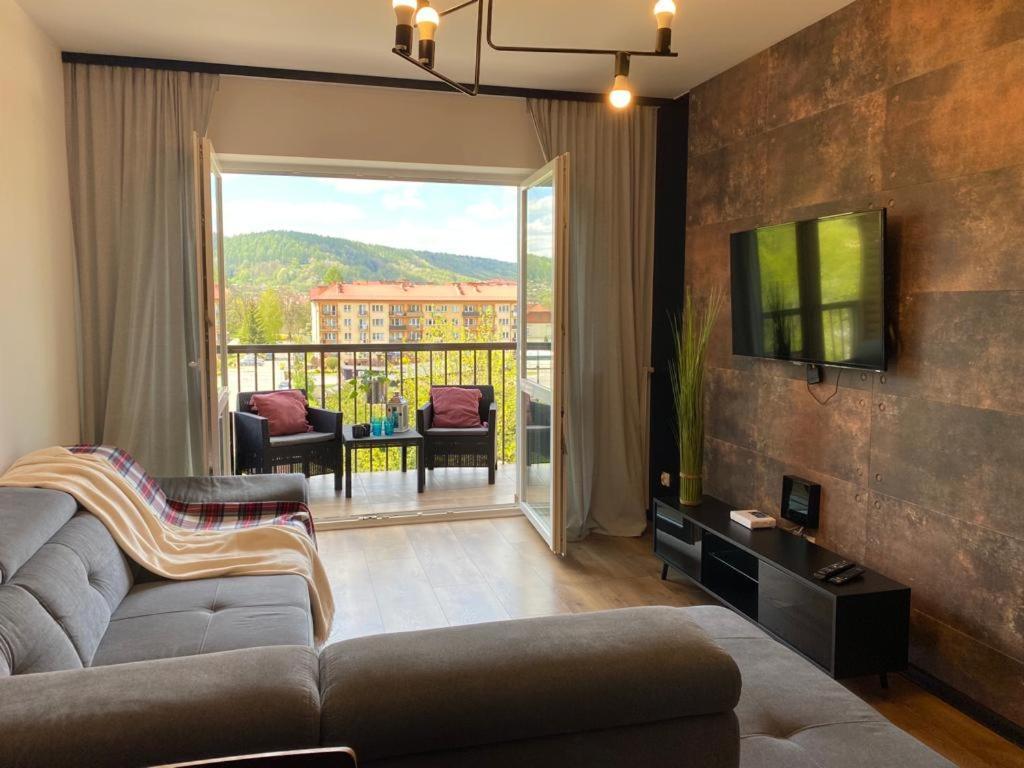 Bieszczady Apartament "Cicha Woda" Leilighet Ustrzyki Dolne Eksteriør bilde