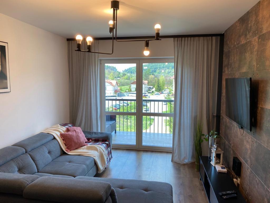 Bieszczady Apartament "Cicha Woda" Leilighet Ustrzyki Dolne Eksteriør bilde